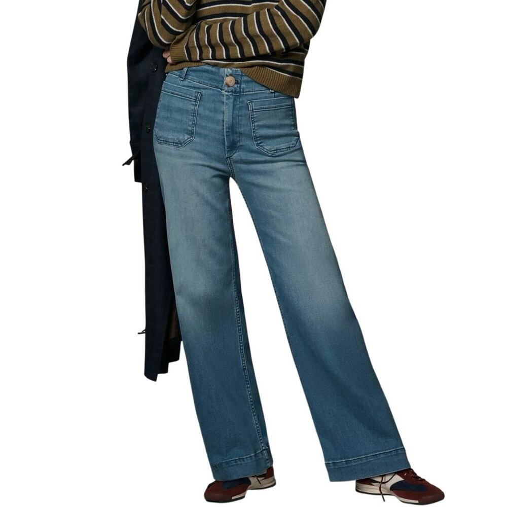 Anthropologie Maeve The Colette Jeans Stretchy Denim Sz 28 Casual Chic Comfy